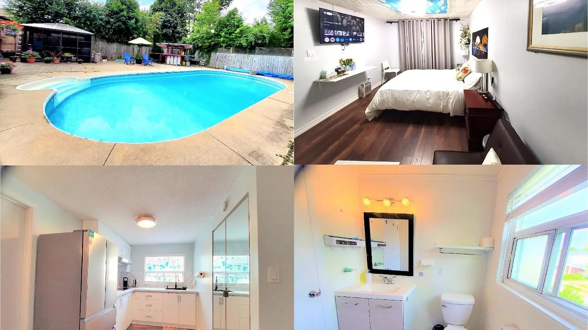 Cozy And Quiet House With Swimming Pool Apartment Toronto